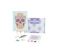 Dabble Kit Diamond Painting pour Adultes - Kit Complet de Diamond Painting avec Toile Encadrée et Strass en Cristal