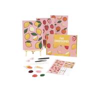 Dabble Kits Diamond Painting Lot de 3 Kits Complets de Diamond Painting pour Adultes avec Toile Encadrée et Strass en Cristal