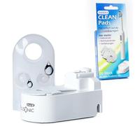 DABBLU Clean Pads, pour Oral-B Pulsonic Slim station de charge, pour brosse à dents électrique, Facile à utiliser & hygiénique, 100% polyester, Adapté, paquet de 20 pièces