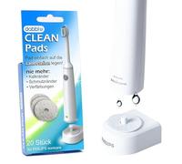DABBLU Clean Pads, pour Philips Sonicare, pour brosse à dents électrique, facile à utiliser et hygiénique, 100% polyester, s'adapte parfaitement et ne risque pas de se charger, pack de 20