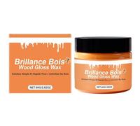 d'Abeille pour Bois - 80g Finition d'Abeille Brillant Bois - Nettoyant et Nourrissant pour Planche à Découper - Pour Parquet Planche à Découper Dur Table