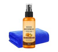 d'Abeille pour Parquet Bois - 100 ml Nettoyant Multiusage à la d'Abeille,Spray de Réparation pour Meubles en Bois | Pour tables chaises armoires cuisine salle de bain maison dortoir