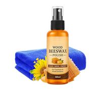 d'Abeille pour Parquet Bois | d'Abeille Multiusage 100 ml Nettoyant,Spray finition bois - Pour tables chaises armoires cuisine salle de bain maison dortoir