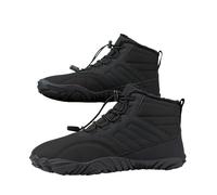 DabinFa Chaussures de randonnée Pieds Nus pour Femmes, Bottes de randonnée Pieds Nus, Chaussures d'hiver Pieds Nus, Chaussures de randonnée (B-Noir,36)