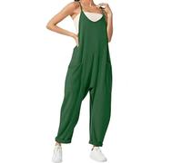 DabinFa Combinaison de maternité, Combinaison de Grossesse, Combinaison surdimensionnée S Grossesse pour Femme, Combinaison (Green,S)