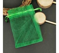 DaBingDian 10Pcs/lot Grands Sacs en Organza 15x20 17x23 20x30 25x35cm Sac à Bijoux avec Sacs Cadeaux de Mariage à Cordon