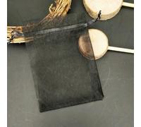 DaBingDian 10Pcs/lot Grands Sacs en Organza 15x20 17x23 20x30 25x35cm Sac à Bijoux avec Sacs Cadeaux de Mariage à Cordon