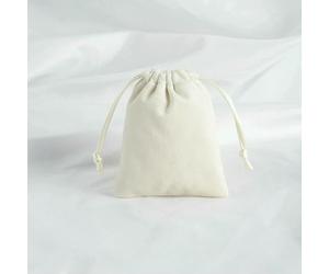 DaBingDian Lot de 5 Pochettes à Bijoux en Velours Doux Vert foncé avec Cordon de Serrage, pour Emballage Cadeau, Mariage, Noël