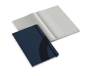 Dabliu Stylo + Bloc-notes A4 intelligent, Eco-Pelle, Bleu, ce bloc-notes est compatible Pen + et indispensable pour activer toutes ses fonctions numériques!