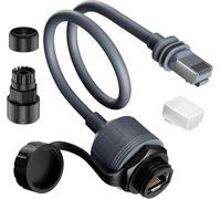 daboot Starlink Adaptateur Ethernet étanche RJ45 pour Starlink Gen 3 Mini, câble Starlink pour routeur standard V3 et mini dish