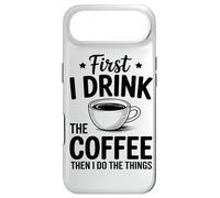 d'abord Je Bois Le Café, Puis Je Fais Les Choses Amateur De Coque pour iPhone Air