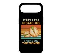 d'abord, Je Mange de la Pistache, Puis Je Fais Les Choses avec Vintage Pistachio Coque pour iPhone Air