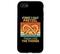 d'abord, Je Mange du Bretzel, Puis Je Fais Les Choses, Amateur de Nourriture. Coque pour iPhone SE (2020) / 7/8