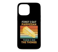 d'abord, Je Mange du Parmesan, Puis Je Fais Les Choses avec du Parmesan Vintage Coque pour iPhone 13 Pro Max