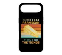 d'abord, Je Mange du Parmesan, Puis Je Fais Les Choses avec du Parmesan Vintage Coque pour iPhone Air