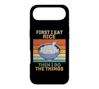 d'abord, Je Mange du Riz, Puis Je Fais Les Choses avec du Riz Vintage Coque pour iPhone Air
