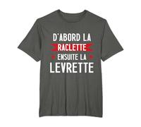 D'abord la raclette cadeau humour raclette BDSM coquin beauf T-Shirt