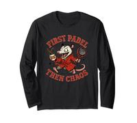 d'abord Le Padel, Puis Le Chaos Coffee - Padel Opossum Manche Longue