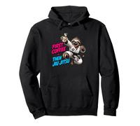 d'abord Un Café, Puis du Jiu-Jitsu : Café Et BJJ Sweat à Capuche