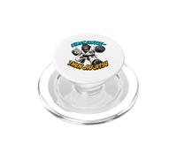 d'abord Un Café, Puis du Jiu-Jitsu - Coffee BJJ Gorilla PopSockets PopGrip pour MagSafe