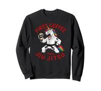 d'abord Un Café, Puis du Jiu-Jitsu - Coffee BJJ Unicorn Sweatshirt