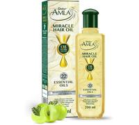 Dabur Amla Miracle Oil - 200 ml Infusée avec 22 huiles essentielles ayurvédiques