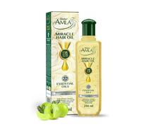 Dabur Amla Miracle Oil - 200 ml | Infusée avec 22 huiles essentielles ayurvédiques | Convient à tous les types de cheveux | Testé dermatologiquement et certifié végétalien