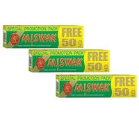 Dabur - Dentifrice aux herbes - au bois d'araq - lot de 3 tubes de 100 g