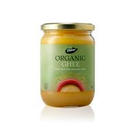 Dabur Ghee organique 470 g - Graisse au beurre biologique pour un goût riche et une texture lisse, idéale pour les amateurs de cuisine et une alimentation saine