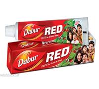 Dabur Lot de 2 pâtes à dents rouges 100 g