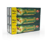 Dabur Miswak Lot de 6 dentifrices orientaux sans fluorure 154 g SIWAK SEWAK MESWAK MISVAK, dentifrice aux herbes naturelles Siwak, pâte à base de plantes