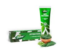 Dabur Organic Dentifrice Neem 100 ml - Protection organique, Renforce les gencives, Anti-plaque, Fraîcheur Neem & Lotur