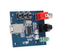 DAC DAC Decodifier Le Son HiFi pour Une Meilleure qualité Sonore et Un Contrôle de Volume Simple, adapté aux Ordinateurs et aux Amateurs de la Musique