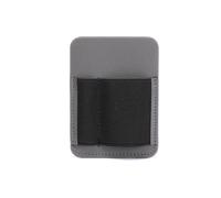 DAC Pocket Phone Décodeur Audio Sac de Rangement Pochette de Téléphone Bandes Élastiques pour Kit Absorbeur Magnétique Gris