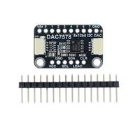DAC7578 Module I2C 12 bits Adaptateur numérique vers analogique haute précision Module à faible bruit Équipement adaptateur équipement référence interne