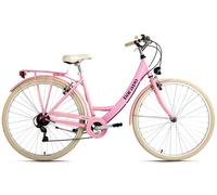 Vélo de ville dame 28"" „TOSCANA“ 6 vitesses rose vintage DaCapo