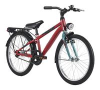 DACAPO Vélo Enfant 20" Bobby TC 32cm 7 Vitesse Jaune, Bleu ou Rouge (Rouge)