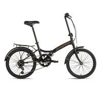 DaCapo Vélo Pliant 20" Foldtech Vélo Pliable 6 Vitesses TC 32 cm M404C