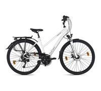 VTC Femme 28'' Firenze 200 Freins à disques Mécaniques Blanc Alu DaCapo 420T