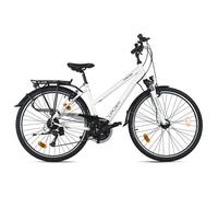 DaCapo VTC Femme 28'' Firenze 200 blanc 24 vitesses TC 48 cm V-Brakes
