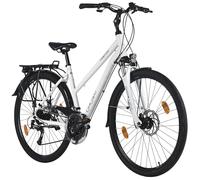 DACAPO VTC Femme 28'' Firenze 200 Freins à disques Mécaniques Blanc Alu