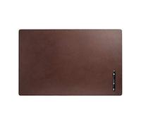 Dacasso sous-Main en Cuir sans Rail Marron Chocolat 76,2 x 48,26 x 0,64 cm