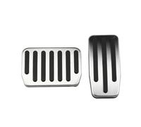 D'accélérateur Et De Frein Antidérapant Pour Tesla Pour Modèle Pour 3 Y 2021 2022 2023 AT Couvre-pédales(Stainless Steel)
