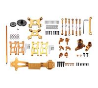 d'accessoires RC Compatible avec 1/14 144001 RC Pièces De Rechange pour Mise À Niveau De Voiture en Métal pour Siège, Coupelle De Direction pour Bras Oscillant, Entraînement Central