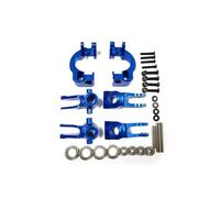 D'accessoires RC Compatible avec Arrma 1/8 RC Pièces De Voiture Bloc De Direction Avant en Métal Support De Moyeux en C Bloc De Roulette Ensemble De Supports De Moyeu Arrière