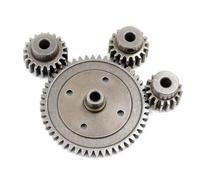 d'accessoires RC Compatible avec Arrma 6S pour Typhon pour Kraton 1/7 pour Infraction pour Pièces Mojave Engrenage Droit en Métal 50T avec Jeu D'engrenages À Pignon 16T 18T 20T