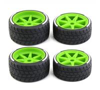 d'accessoires RC Compatible avec Arrma pour Felony GT 1/7 RC Car Upgrade Parts 4Pcs 102Mm 108Mm Pneu Pneu 17Mm Roue Hex