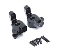 d'accessoires RC Compatible avec HB ZP1001 ZP1002 ZP1003 ZP1004 1/10 RC Pièces De Mise À Niveau pour Voiture Bloc De Roulette De Support De Moyeu Avant en Métal(Black)