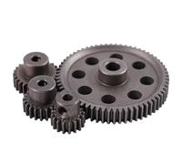 d'accessoires RC Compatible avec HSP 94111 1/10 RC Car Parts Diff Différentiel Principal Engrenage Droit en Métal 64T 17T 21T 26T