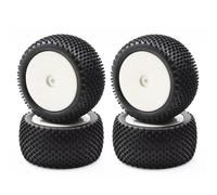 d'accessoires RC Compatible avec HSP pour HPI pour Tamiya 144001 144010 124019 104001 1/10 RC Tout-Terrain pour Buggy Voiture Pneus en Caoutchouc Roues Pneus